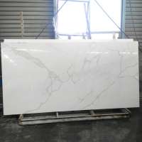 High quality artificial quartz stone slabs for countertop and kitchen from shandong factory