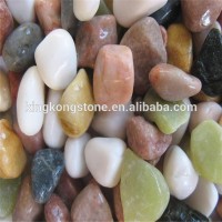 Chinese good quality and low price colorful pebbles