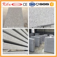 Factory supply Chinese grey granite dalian G603 flamed kerbstone