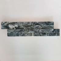 China Black Marble Culture Stone Wall Cladding on Sell