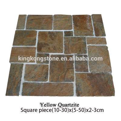 Yellow Quartzite Culture Stone