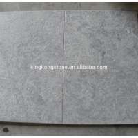 Factory supply Chinese blue limestone flamed +brushed tiles 40x60x3cm