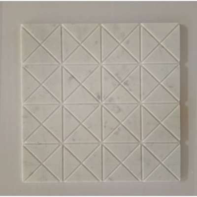 Factory supply new Style carrara white marble tiles