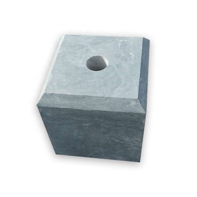 Chinese bluestone base ARD-12 size 25x25xH25cm